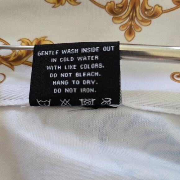 Tiger Print Track Suit Set G -Style USA Mens Sz M Animal Print Gold Accents - Picture 11 of 11